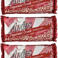 Andes, Peppermint Crunch Baking Chips, 10oz Bag (Pack of 3)