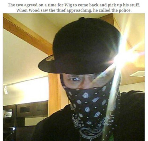 Epic Burglary Meets Facebook Fail