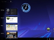 フォトレポート：「Android 3.0」（Honeycomb）の新機能