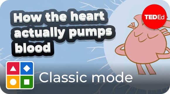 How the heart pumps blood - classic mode