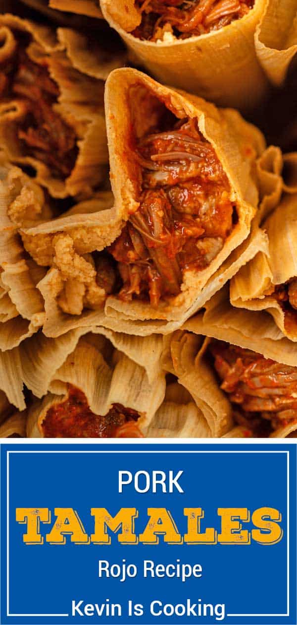 titled image (and shown): pork tamales rojo recipe