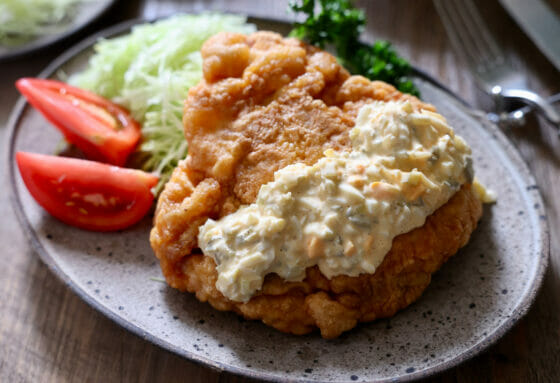 チキン南蛮のレシピ・作り方。定番の甘酢だれで美味しく。