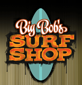 Big Bob's Surf Shop image using LHF Spirit Script