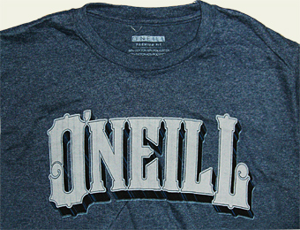 Oneil T-Shirt image using LHF Firehouse font