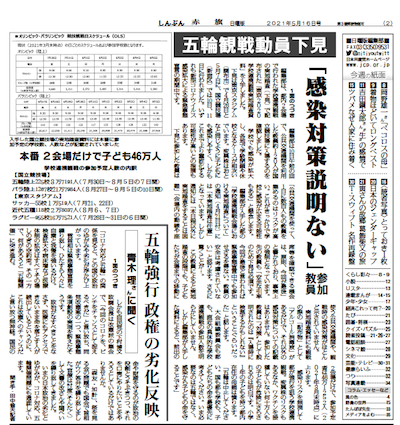 狂気！ 東京五輪81万人学徒動員に向け本格準備が…緊急事態宣言中に教員770人を国立競技場などに集め集団下見の画像1