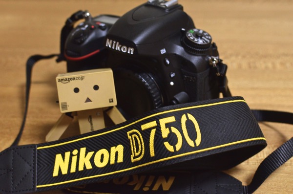 D750にストラップを装着