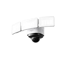 eufy Security Floodlight Cam 2 Pro Überwachungskamera mit Scheinwerfer, 360-Grad Schwenk- und Neigefunktion, 2K Full HD, Sm…