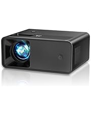 Mini Projector,Einyoumily Portable Phone Projector Full HD 1080P Supported,13000 Lux Small Video Projector,Home Theather Movie Projector Compatible With iOS/Android/Tablet/Windows/TV Stick/HDMI/USB