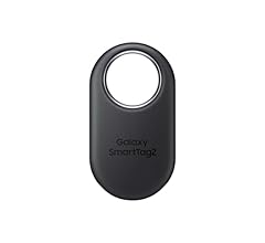 Samsung Galaxy SmartTag2 Bluetooth Tracker (1 Pack), Compass View AR, Find Lost Mode, Black