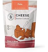 Cultures for Health Feta Cheese Starter Culture | Tangy, Delicious Homemade Feta Cheese | Mesophi...