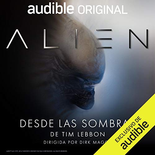 Diseño de la portada del título Alien: Desde las sombras (Narración en Castellano)