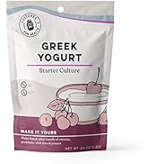 Cultures for Health Greek Yogurt Starter Culture | 2 Packets Dehydrated Heirloom Style DIY Probio...