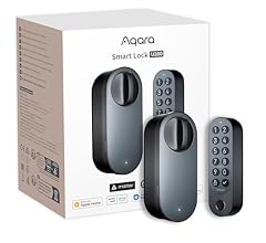 Aqara Smart Lock U200 (mit Fingerabdruck), Matter Over Thread, Smartes Türschloss mit Apple Home Key und Aufladbarem Akku, …