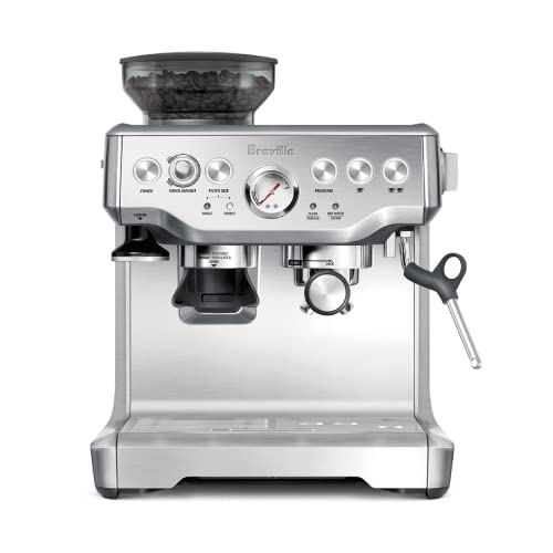 Breville Bes870Xl Espresso Machine, One Size, Brushed Stainless Steel