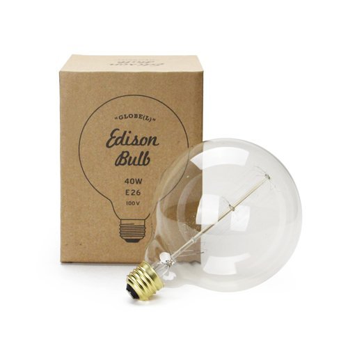 エジソンバルブ Globe L エジソンランプ 電球 edison bulb 40W E26