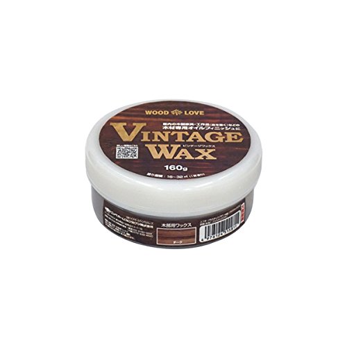 ニッペホームプロダクツ:VINTAGE WAX 木部用ワックス塗料 チーク 160G