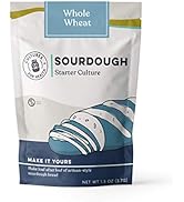 Cultures for Health Whole Wheat Sourdough Starter | Dehydrated Heirloom Culture for DIY Artisan B...