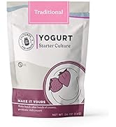 Cultures For Health Traditional Flavor Yogurt Starter | Make Delicious Batches of Nutrient-Dense ...