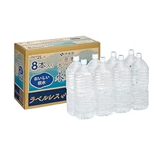 【Amazon.co.jp限定】伊藤園 ラベルレス 磨かれて、澄みきった日本の水 2L×8本