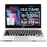 富士通 ノートパソコン LIFEBOOK S937, 13.3インチ(1920x1080) 中古 パソコン Win11 Office搭載, 第7世代 Core i5 軽量 ノートPC メモリ8GB SSD256GB, DVD内蔵 (整備済み品) image