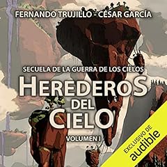 Diseño de la portada del título Herederos del Cielo