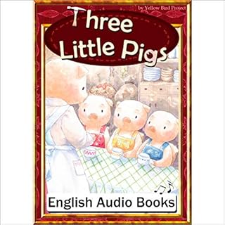 『Three Little Pigs（三びきのこぶた・英語版）』のカバーアート