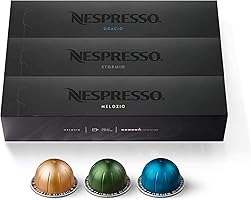 Nespresso Capsules Vertuo, Medium and Dark Roast Coffee Variety Pack, 30 Count Coffee Pods, Brews 7.8 oz