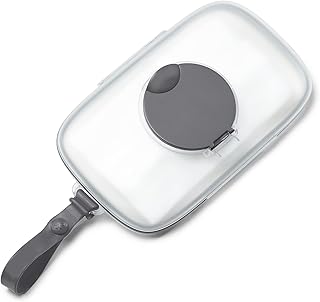 Skip Hop Dispensador de toallitas húmedas para bebés On-The-Go, gris