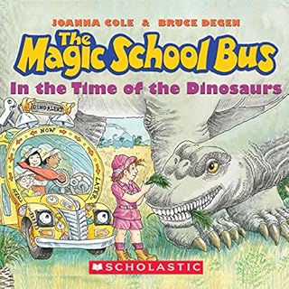 『The Magic School Bus in the Time of the Dinosaurs』のカバーアート