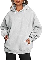 Trendy Queen Womens Oversized Hoodies Fleece Sweatshirts Long Sleeve Sweaters Pullover Fall Outfits