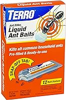 TERRO T300B Liquid Ant Killer, 12 Bait Stations