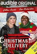 Gillian Jacobs and Sam Richardson in Christmas Delivery (2021)