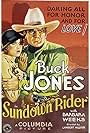 Buck Jones and Barbara Weeks in Sundown Rider (1932)