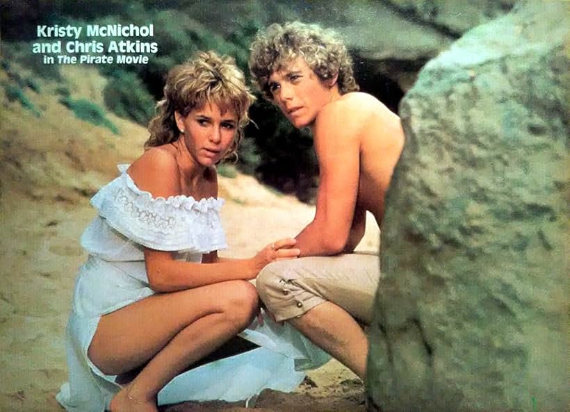 Christopher Atkins and Kristy McNichol in The Pirate Movie (1982)