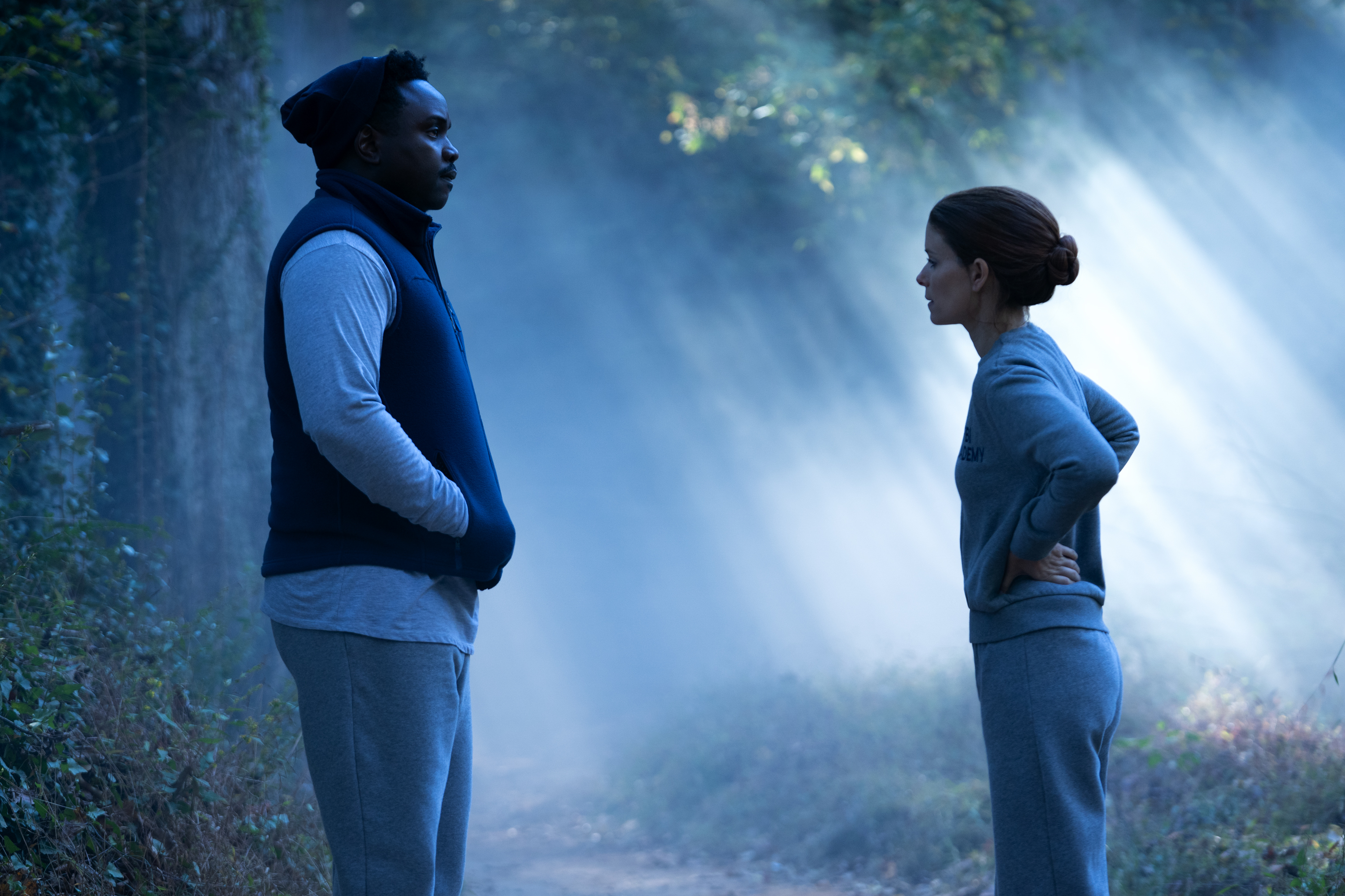 Kate Mara and Brian Tyree Henry in Class of '09 (2023)