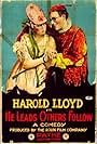 Bebe Daniels and Harold Lloyd in He Leads, Others Follow (1919)