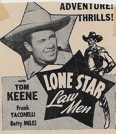 Tom Keene in Lone Star Law Men (1941)