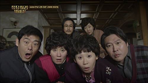 Lee Il-hwa, Sung Dong-il, Ra Mi-ran, Choi Moo-seong, Kim Seong-gyoon, and Kim Sun-young in Reply 1988 (2015)