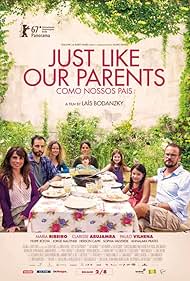 Clarisse Abujamra, Cazé, Maria Ribeiro, Paulo Vilhena, and Sophia Valverde in Just Like Our Parents (2017)