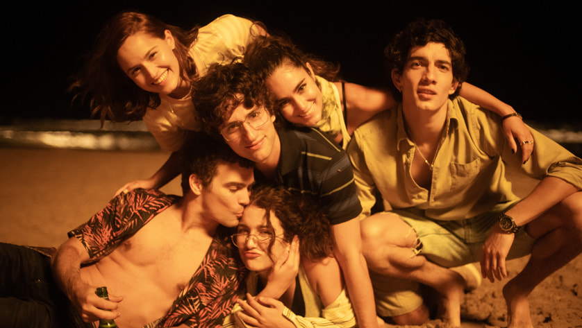 Jack Duarte, Alicia Jaziz, Dario Yazbek Bernal, Alicia Sanz, Miranda de la Serna, and Jorge López in Now and Then (2022)