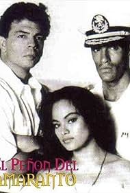 Marco Muñoz, Raúl Román, and Rossana San Juan in El peñón del Amaranto (1993)