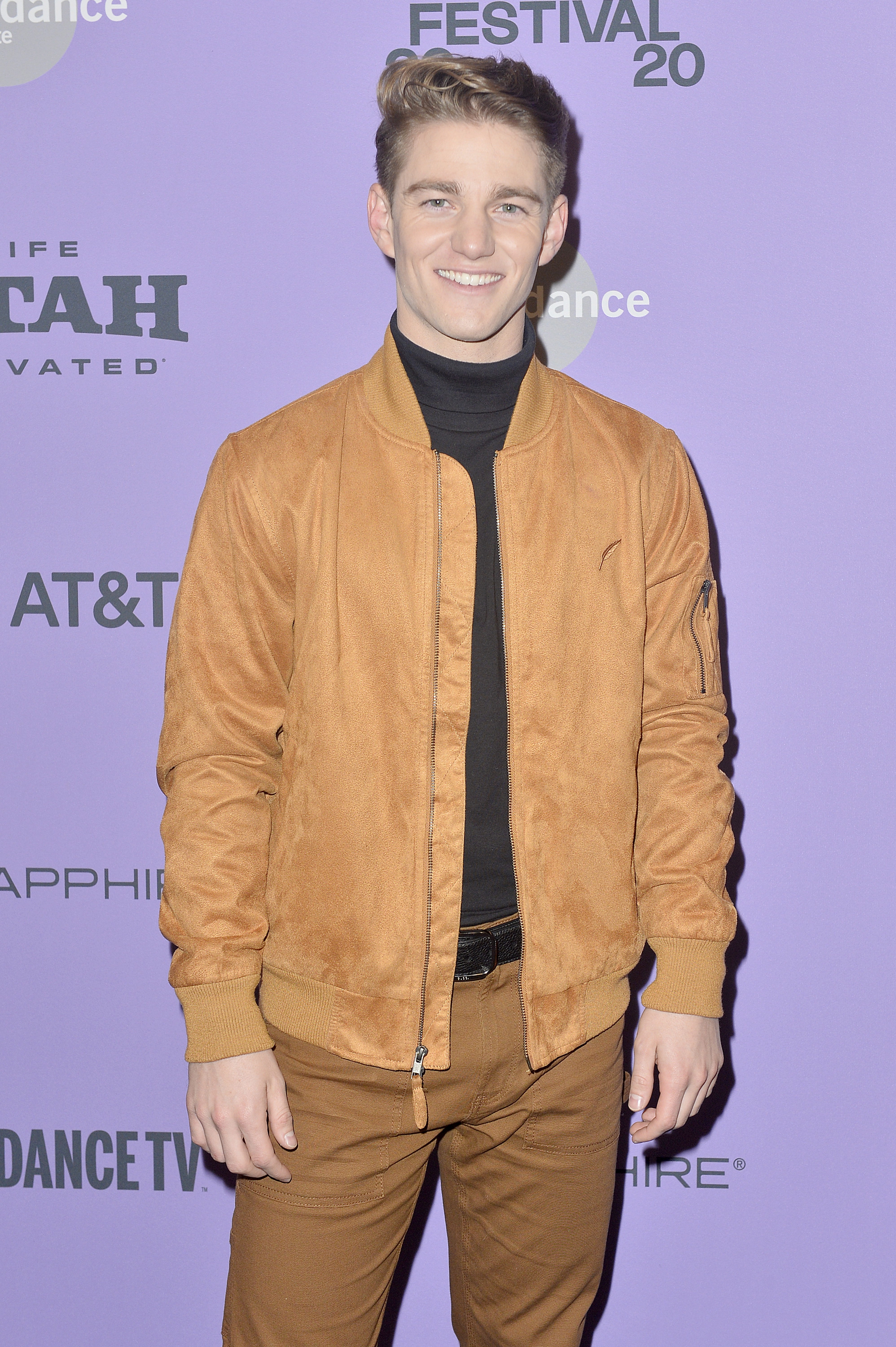 Nico Greetham at an event for Dinner in America (2020)