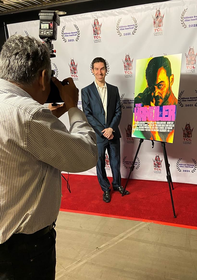 Michael Matteo Rossi at the film festival premiere of his feature "The Handler" at the Chinese Theater