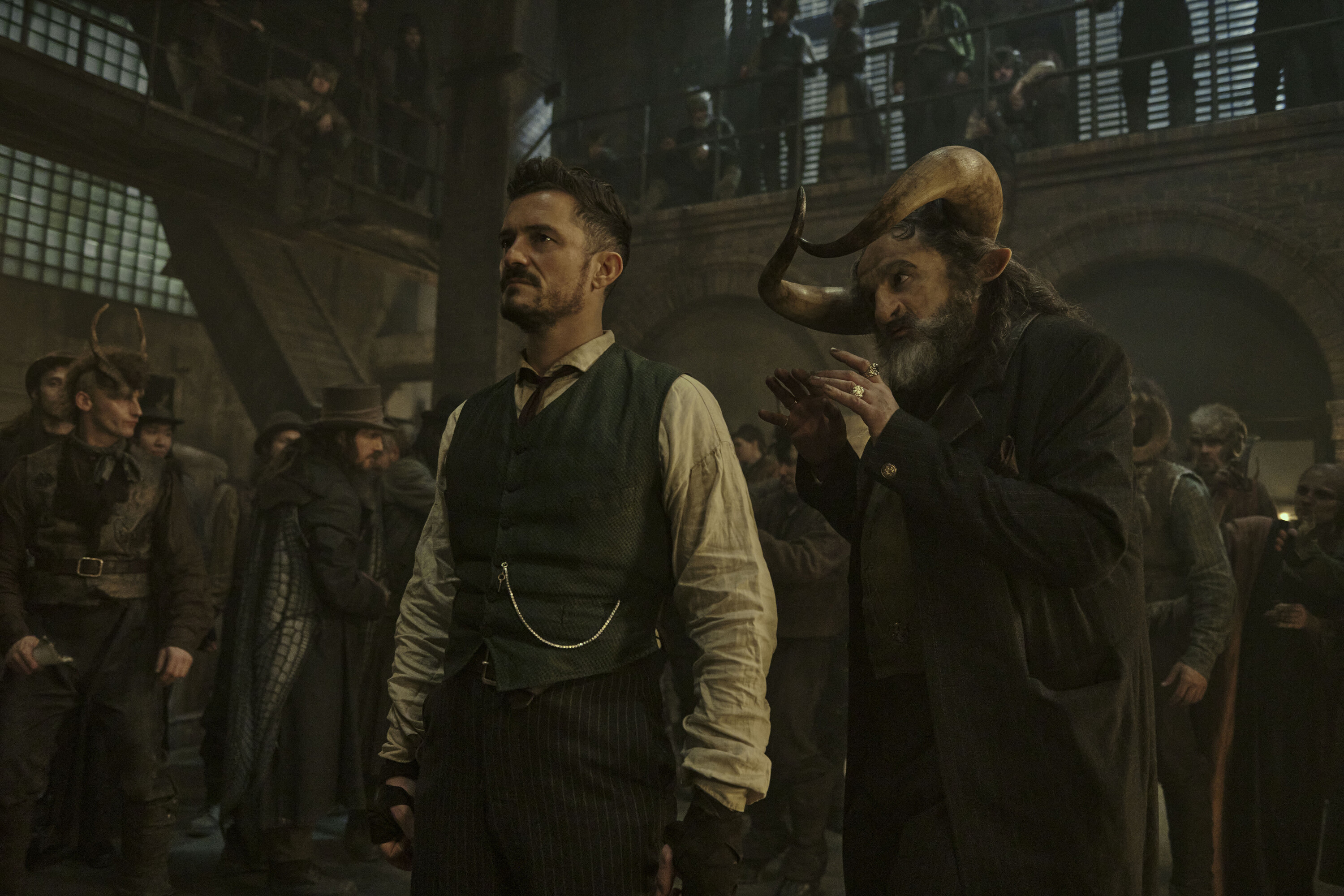 Orlando Bloom in Carnival Row (2019)