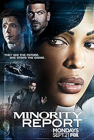 Wilmer Valderrama, Meagan Good, Stark Sands, and Nick Zano in Minority Report (2015)