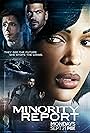 Wilmer Valderrama, Meagan Good, Stark Sands, and Nick Zano in Minority Report (2015)