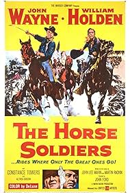 William Holden and John Wayne in The Horse Soldiers (1959)