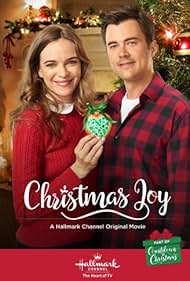 Danielle Panabaker and Matt Long in Christmas Joy (2018)