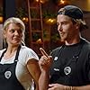 Hayden Quinn and Tracy Collins in Elimination Challenge: World Cuisines and Flavor Pairings (2020)