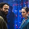 Jennifer Connelly and Daveed Diggs in Snowpiercer (2020)